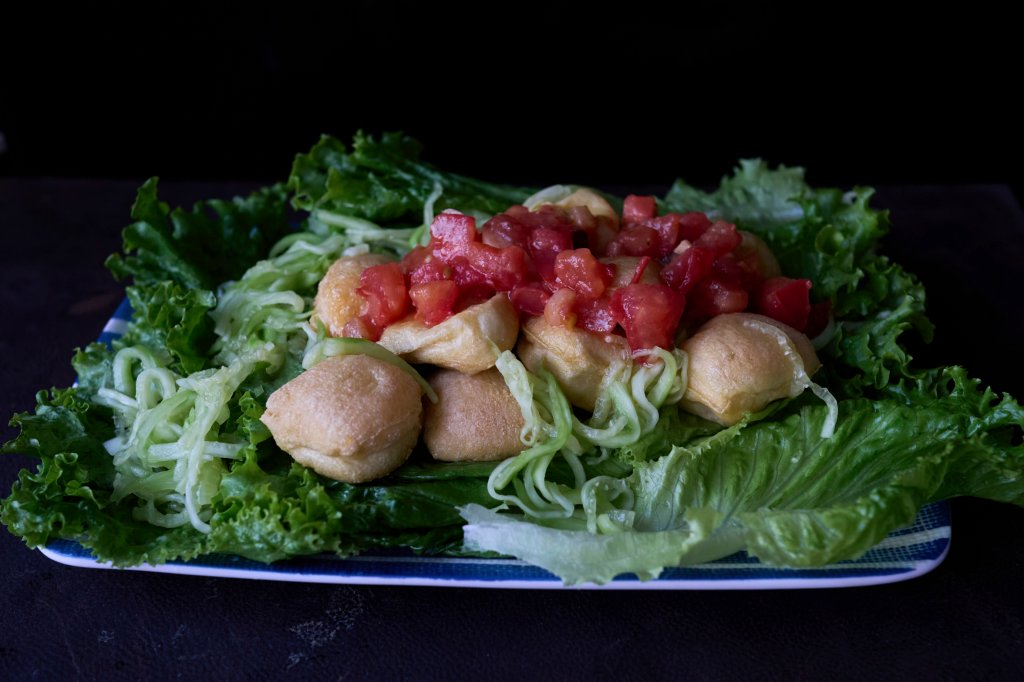 This is the tofu that is most suitable for making&nbsp;salads