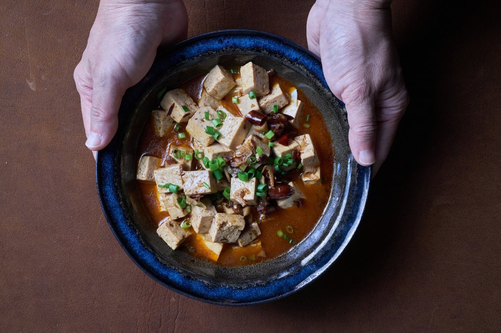 Making Mapo Tofu a nutrition soup, only needs one more&nbsp;step